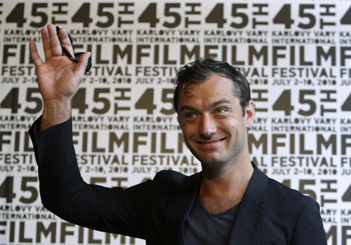 Jude Law receives 