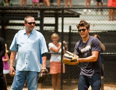 Efron in Atlanta pitching film 