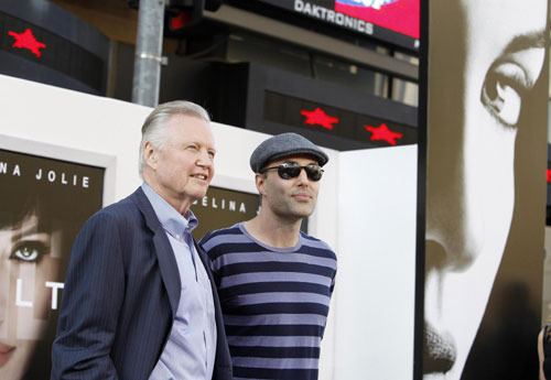 Premiere of movie 'Salt' at Grauman's Chinese Theatre in Hollywood