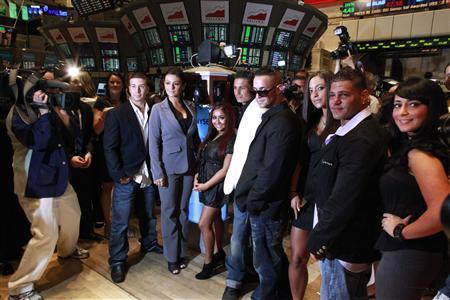 Jersey Shore's Snooki, The Situation juice the NYSE