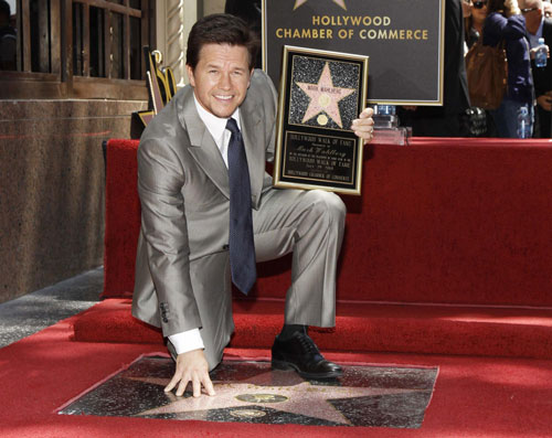 Mark Wahlberg gets star on Hollywood Walk of Fame