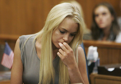 Lindsay Lohan getting sweet relief