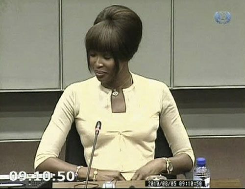 Naomi Campbell tells court of 
