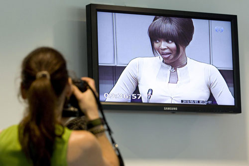 Naomi Campbell tells court of 
