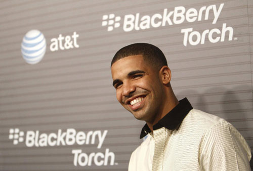 Celebs arrive at party for launch of Blackberry Torch in LA