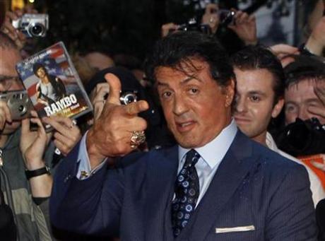 Sylvester Stallone talks 