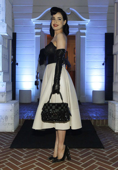 Opening party of Louis Vuitton store in Santa Monica