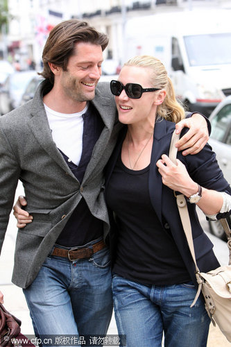 Kate Winslet's 'happy' boyfriend