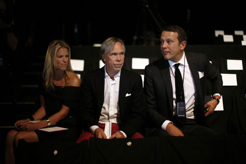 Celebs attend Tommy Hilfiger Spring 2011 collection show