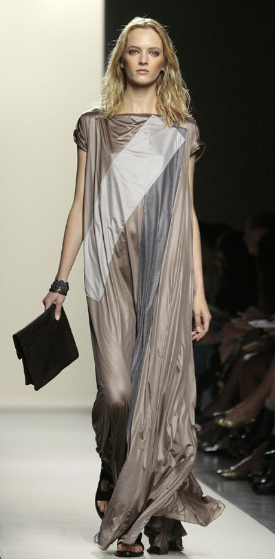 Models present crollections during Milan Fashion Week