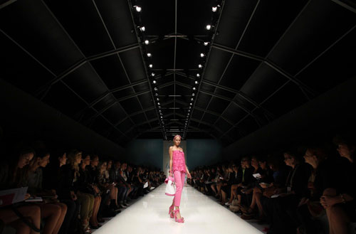 Models present collections during Milan Fashion Week