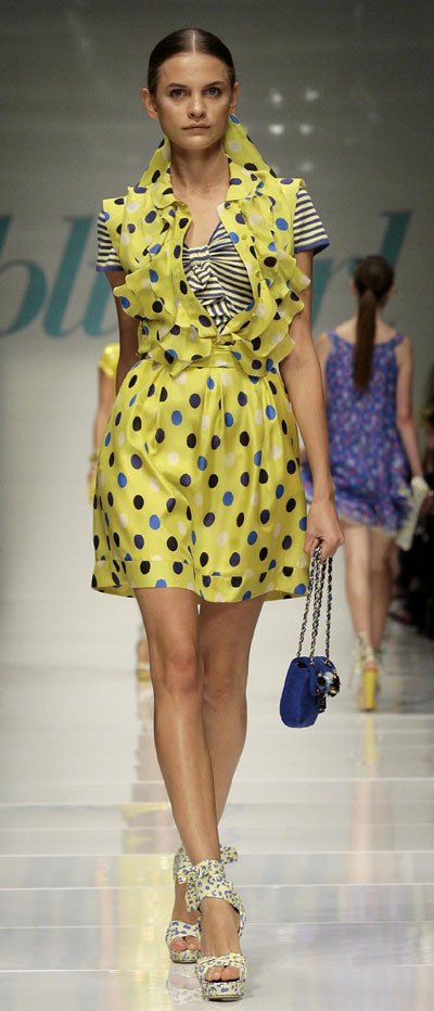 Models present collections during Milan Fashion Week