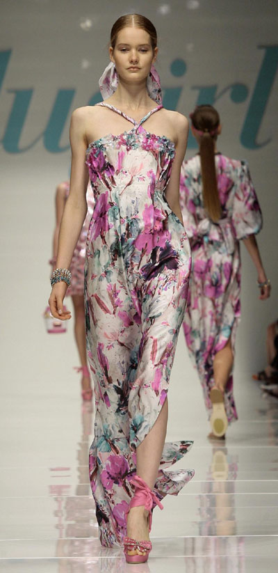 Models present collections during Milan Fashion Week