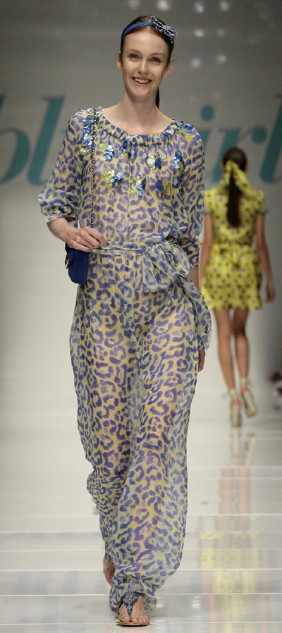 Models present collections during Milan Fashion Week