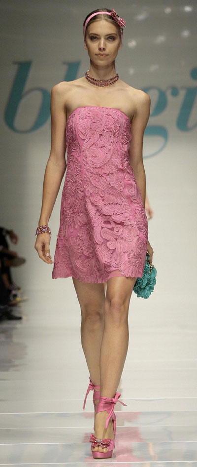Models present collections during Milan Fashion Week
