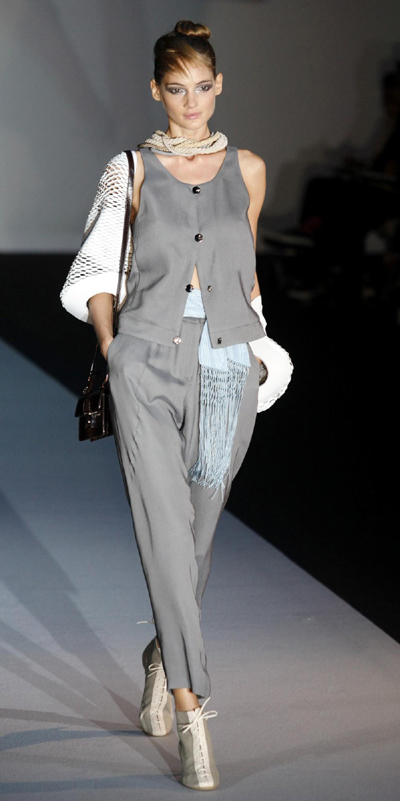 Emporio Armani Spring/Summer 2011 women's collection