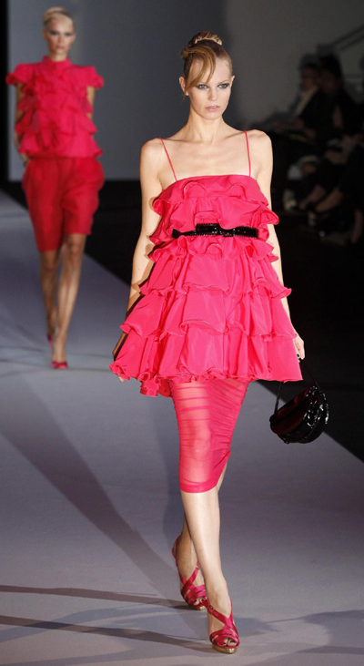 Emporio Armani Spring/Summer 2011 women's collection