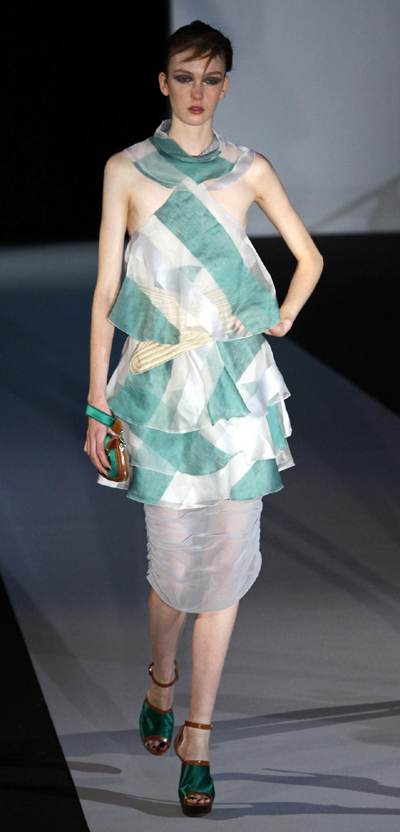 Emporio Armani Spring/Summer 2011 women's collection