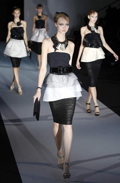 Emporio Armani Spring/Summer 2011 women's collection
