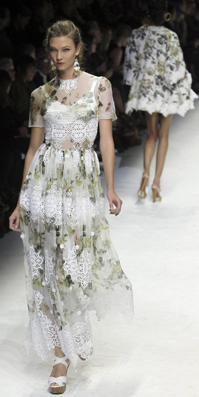 Dolce&Gabbana's Spring/Summer 2011 women's collection