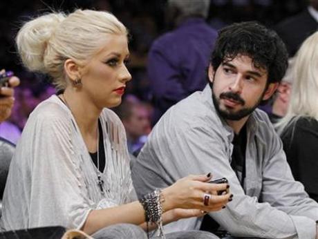 Christina Aguilera and husband split up