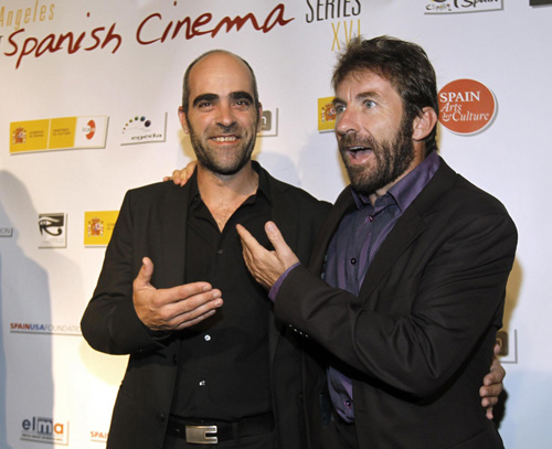 Celebs at screening of movie 'Even the Rain' at Egyptian theatre