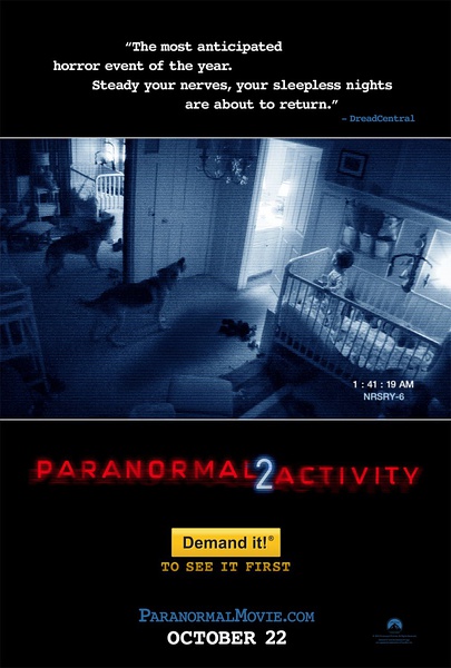 'Paranormal 2' sequel set to rattle box office