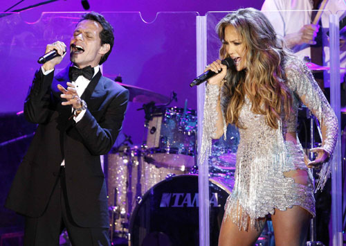 Singers perform at Carousel of Hope Ball in Beverly Hills