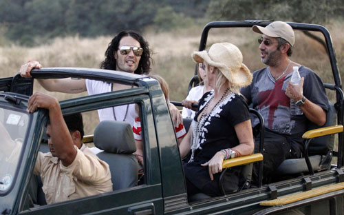 Brand and Perry wed in India
