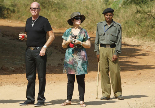 Brand and Perry wed in India