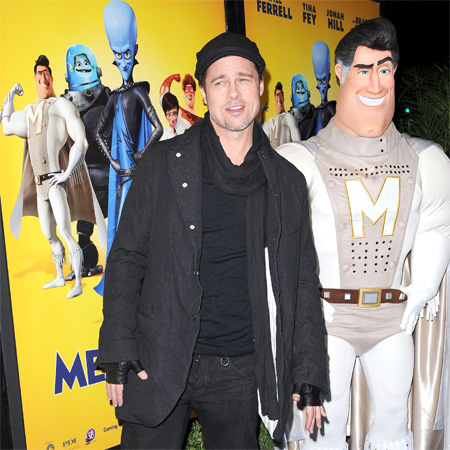 Spider-dad Brad Pitt