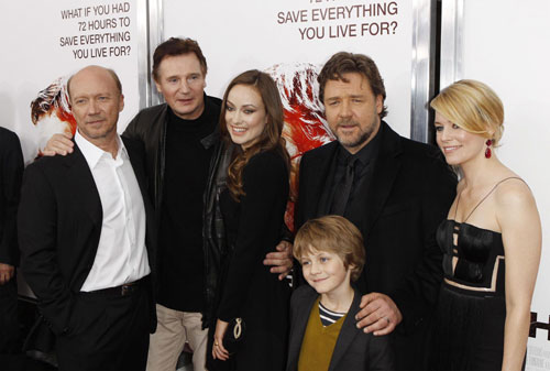 Premiere of film 'The Next Three Days' in New York