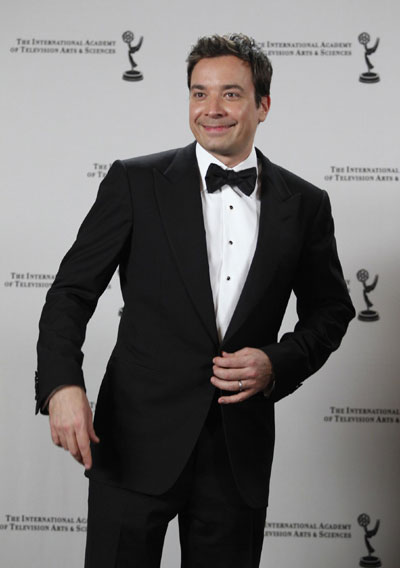 Celebs arrive at 38th International Emmy Awards in New York City
