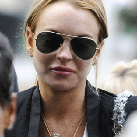 Lindsay Lohan visited by Samantha Ronson