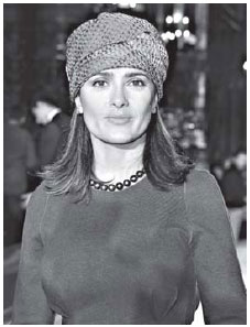 In a nod to its style,the turban re-emerges