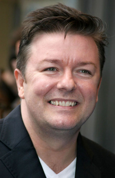 Ricky Gervais was too poor to wash