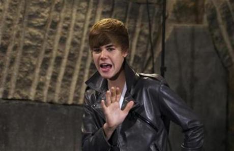Justin Bieber trading cards hit stores