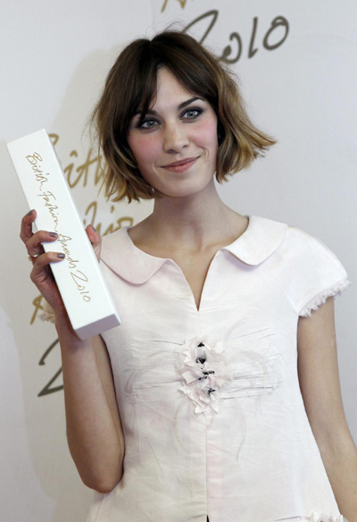 The British Fashion Awards 2010 in London