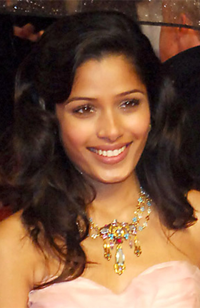 Unrecognisable Freida Pinto