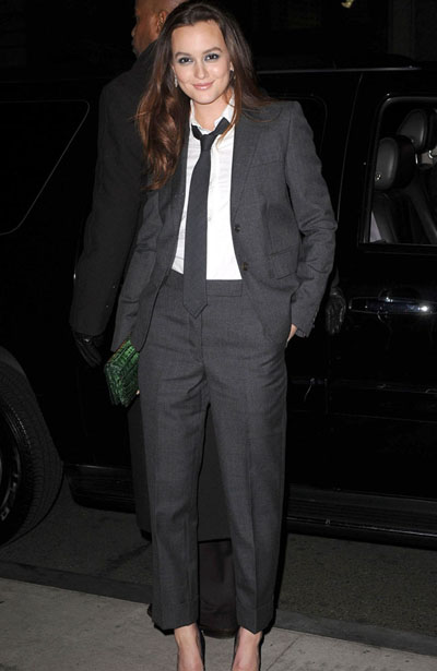 Leighton Meester recalls 'high' school days