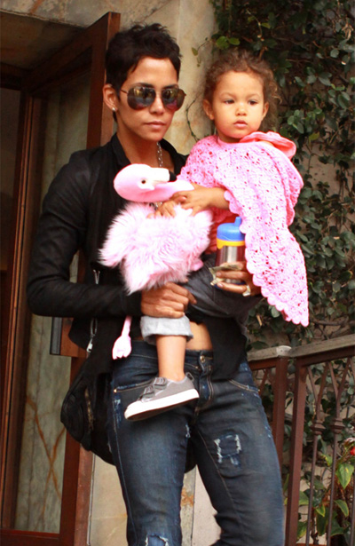 Halle Berry makes daughter her priority
