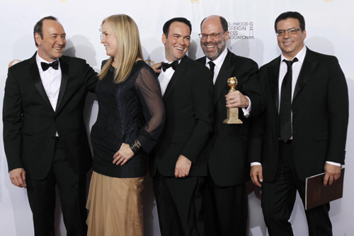 'Social Network' electrifies Golden Globes