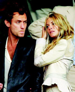 Jude Law and Sienna Miller split