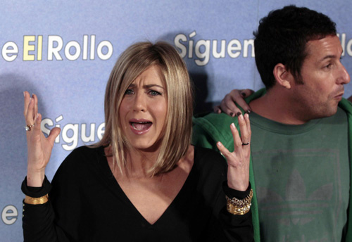 nnifer Aniston promotes movie 'Just Go With It' 