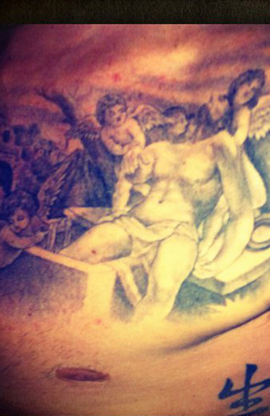 David Beckham's new tattoo