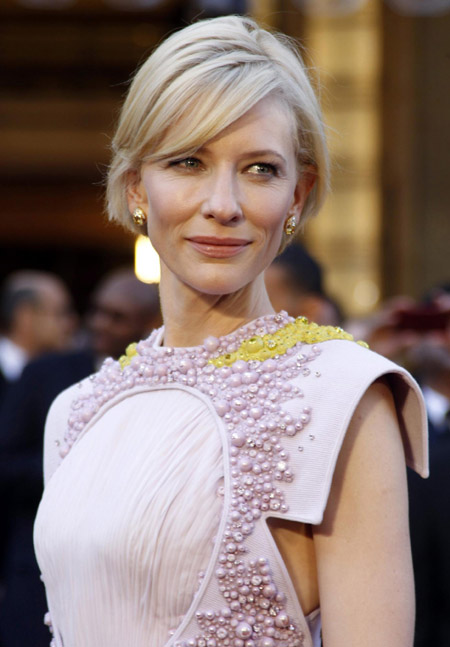 Cate Blanchett arrives at the 83rd Academy Awards in Hollywood