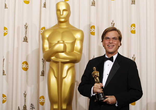 Aaron Sorkin wins the Oscar for best adapted screenplay