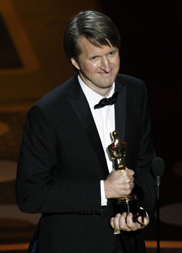 Tom Hooper wins the Oscar for best director