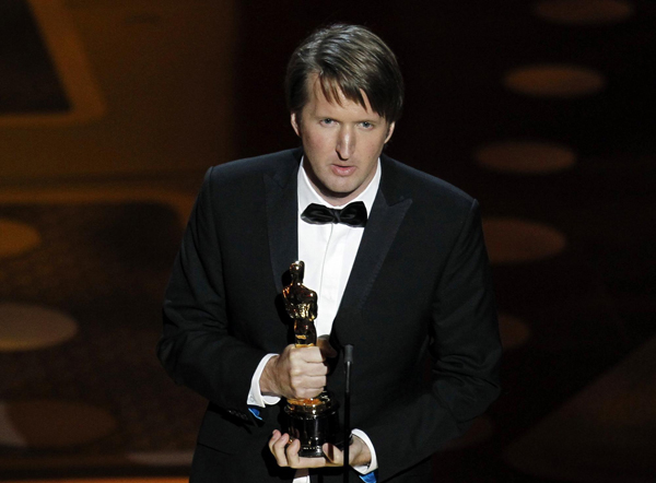 Tom Hooper wins the Oscar for best director