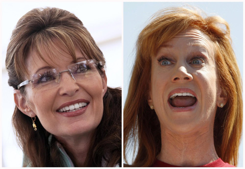 Sarah Palin and Kathy Griffin trade jabs over TV